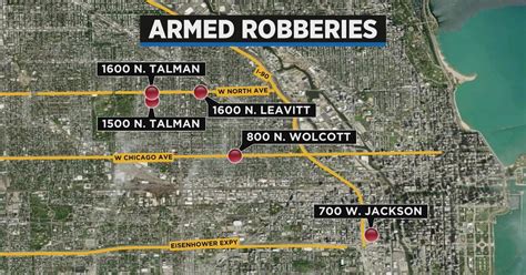 String Of Armed Robberies In West Town Near West Side Cbs Chicago