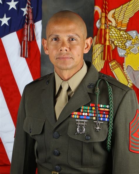 Sergeant Major Carlos A Ruiz 1st Marine Division Leaders