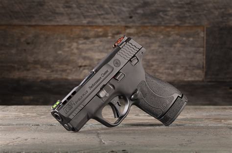 Smith And Wesson Mandp9 Shield Plus Performance Center Ported 9mm Pistol With Manual Thumb Safety
