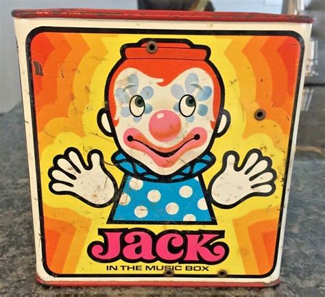 Vintage Mattel 1971 Jack In The Music Box Metal Box Rareのebay公認海外通販｜セカイモン