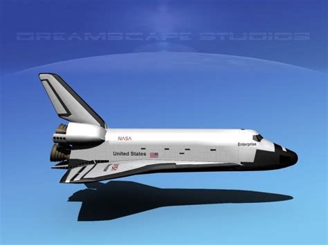 Space Shuttle Enterprise Basic Lp 1 1 3d Model Cgtrader
