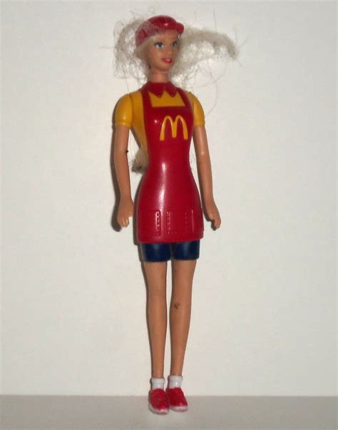 Mcdonald S 2001 Barbie Mcdonald S Fun Time Happy Meal Toy Loose Used