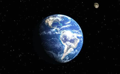 Earth And Moon Live Wallpaper Wallpapersafari
