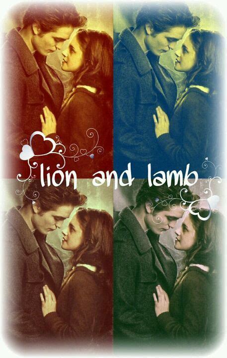 I cant bring myself to regret the decisions that brought me face to face with death. My edit...my new hobby! :-P | Lion and lamb, Twilight saga, Twilight