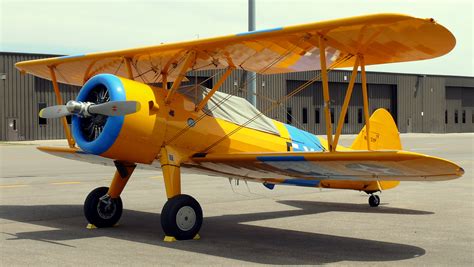 Boeing Stearman Pictures Technical Data History Barrie Aircraft Museum