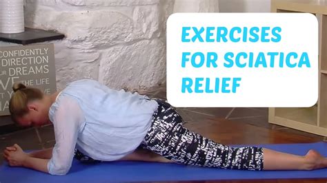 Sciatica nerve pain is best described as chronic ache coming from the lower back down to one's buttocks and legs. 3 Magic Exercises for Sciatica Relief - YouTube