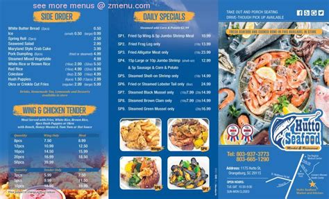 Menu items and prices are subject to change without prior notice. Online Menu of Hutto Seafood Market and Kitchen Restaurant ...