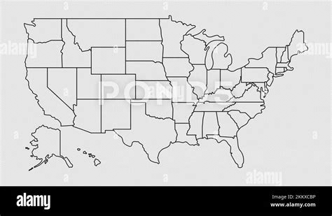 Usa Map Animation Usa Map Showing Up Intro By States 4k Animated