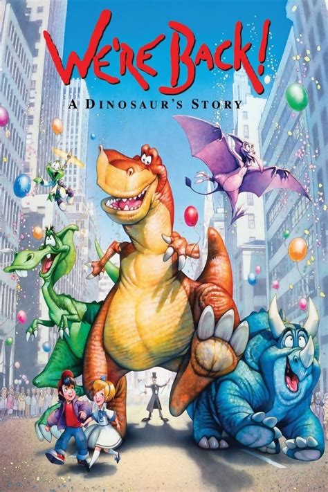 Were Back A Dinosaurs Story 1993 The Poster Database Tpdb