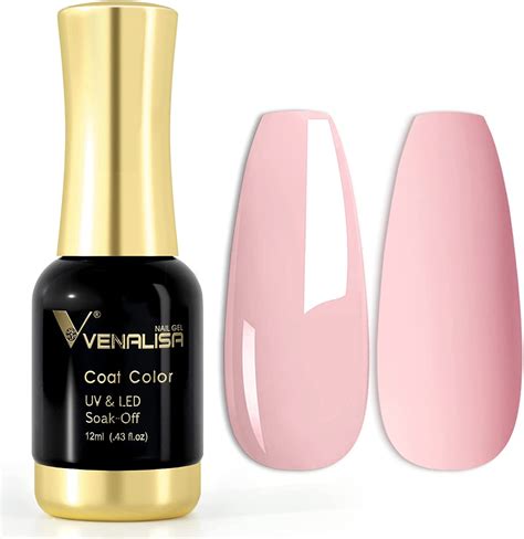 VENALISA Ml Nude Pink Gel Nail Polish Soak Off Nail Lamp UV LED Natural Nail Gel Polish Nail