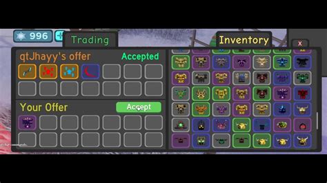 God Pot Trading Pays Off Dungeon Quest Trading Youtube