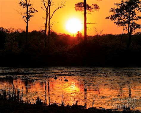 Fireball Sunset Photograph By Craig Holquist Pixels