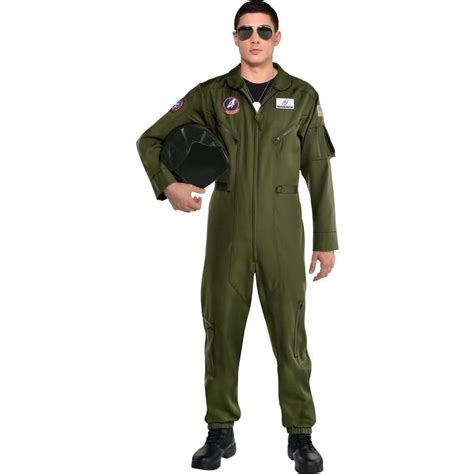 Maverick Flight Suit Costume For Men Top Gun 2 Party City