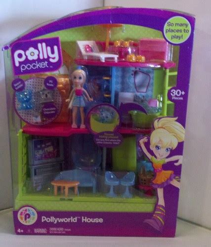 Polly Pocket Pollyworld House Playset Toys And Games