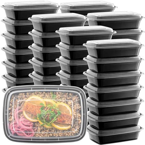 Buy 50 Pack Reusable Meal Prep Containers Microwave Safe Food Storage Containers With Lids 28