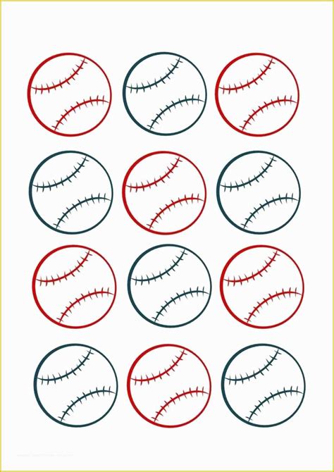 Free Picture Templates Of Free Printable Baseball Template Update234