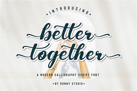 Better Together Font Dafont Free