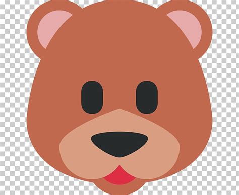 Chicago Bears Emoji Emoticon Png Clipart Animals Bear Bearish