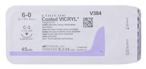 Sutur Vicryl 6 0 V384h