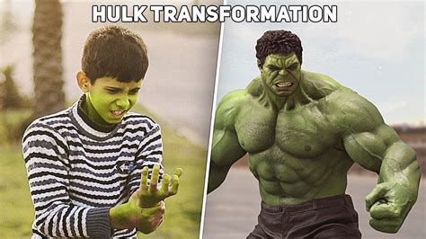 Hulk Transformation In Real Life 2 Hulksmash Youtube