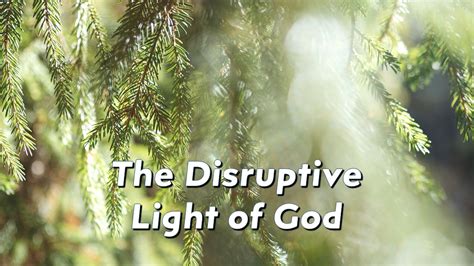 Epiphany The Disruptive Light Of God Tigard United Methodist Church