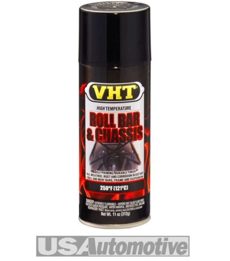 Vht Sp670 Gloss Black Roll Bar And Chassis Spray Paint Ebay