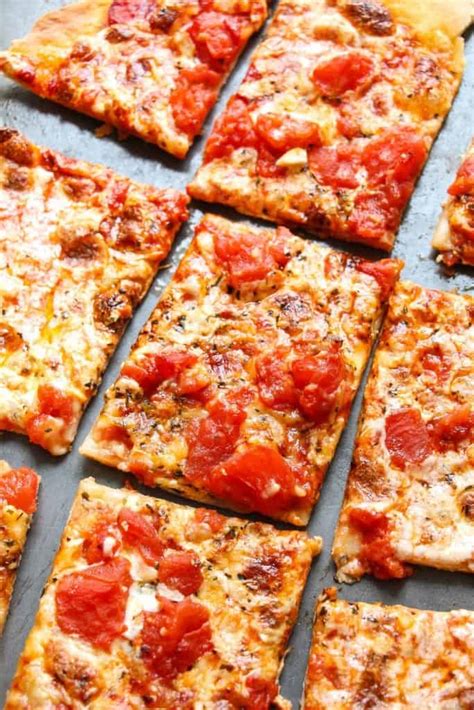 Copycat Dominos Thin Crust Pizza Recipe Layers Of Happiness