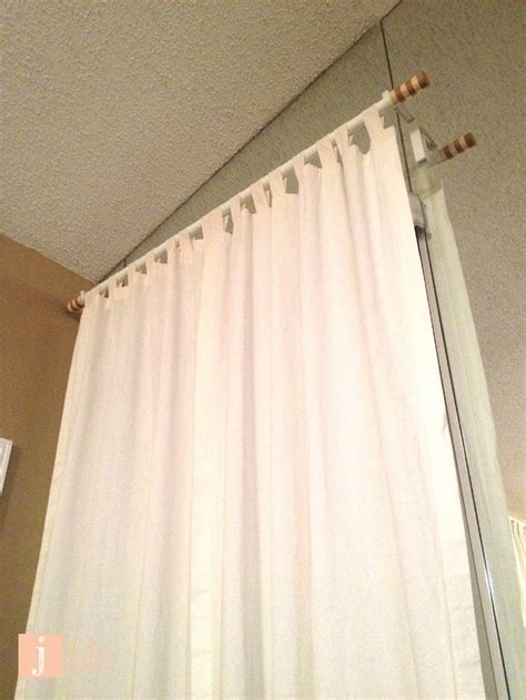 The best way to get a look can you hang a curtain rod from the ceiling? How to Hang Curtains Like MacGyver | Hang curtains from ...