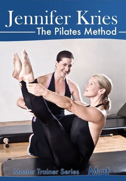 Pilates Mat Master Trainer Series Video On Dvd Jennifer Kries — Spa And Bodywork Market