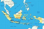 Indonesia Map - Reach to Teach Recruiting