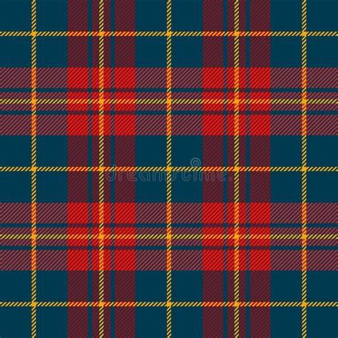 Tartan Plaid Seamless Scottish Pattern Design Stock Illustrations