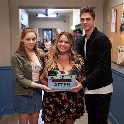 After We Fell Cast Anna Todd Reveals After Movie Vs Book Changes Calls Look He