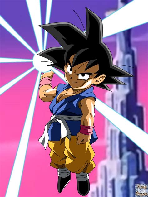 Goku Gt Restored By Kingvegito Deviantart Com On DeviantArt Dragon Ball Anime Dragon