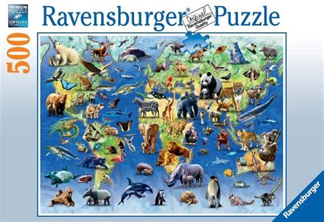 Map Of Endangered Species Puzzle