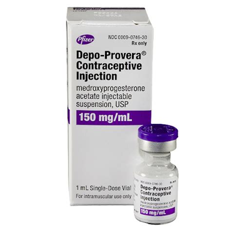 Depo Provera Contraceptive For Injection 150 Mgml Single Dose Vial B