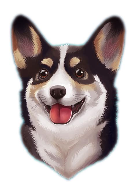 Exquisite Cute Corgi Dog Png Download 12001697 Free Transparent