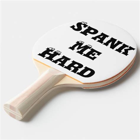 Funny Spank Me Bulls Eye Target Ping Pong Paddle Zazzle