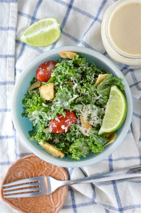 Kale Caesar Salad Recipe Chisel And Fork