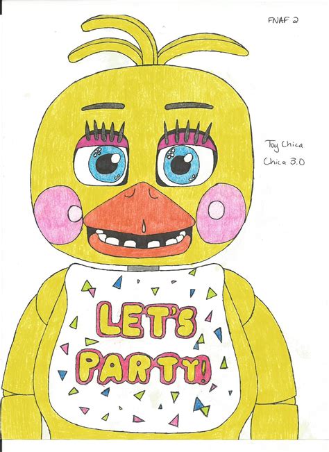 TOY CHICA Fnaf Drawings Fnaf Coloring Pages Fnaf Art 93860 The Best