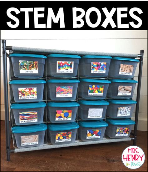 Stem Boxes And Bins Stem Labels And Donation Cards Everything You