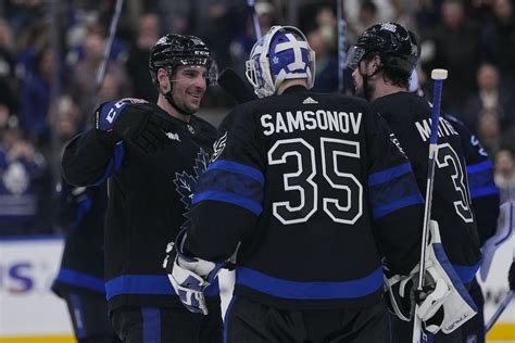 The Toronto Maple Leafs Need To Ride Ilya Samsonovs Momentum