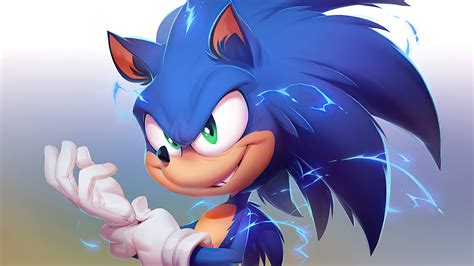 Blue Hedgehog With Green Eyes 4k Hd Sonic The Hedgehog Wallpapers Hd