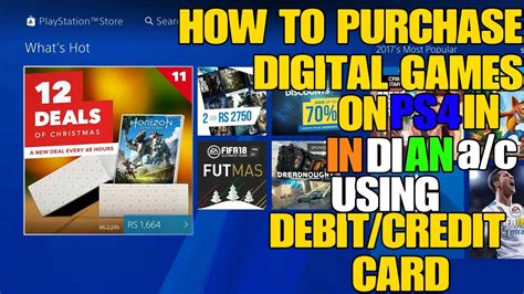 Virtual credit cards are digital copies of real credit cards that typically feature different card numbers and expiration dates. {Hindi} HOW TO PURCHASE DIGITAL GAMES ON PS4 USING DEBIT/CREDIT CARD - YouTube