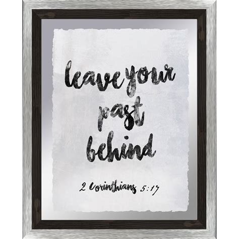 Living 31 Leave Your Past 18x22 Wall Art