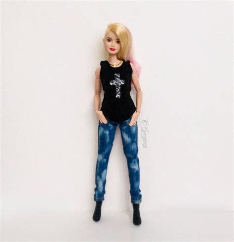 Barbie Fashionistas Party Glam Doll 4 Одежда для барби Одежда для
