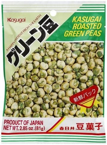 Kasugai Roasted Green Peas 2 85 Oz Nutrition Information Innit