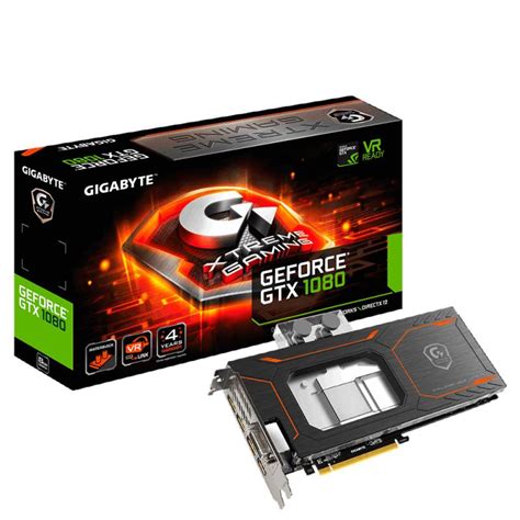Gigabyte Geforce Gtx 1080 Xtreme Gaming Waterforce Wb 8gb Video Card Gv N1080xtreme Wb 8gd