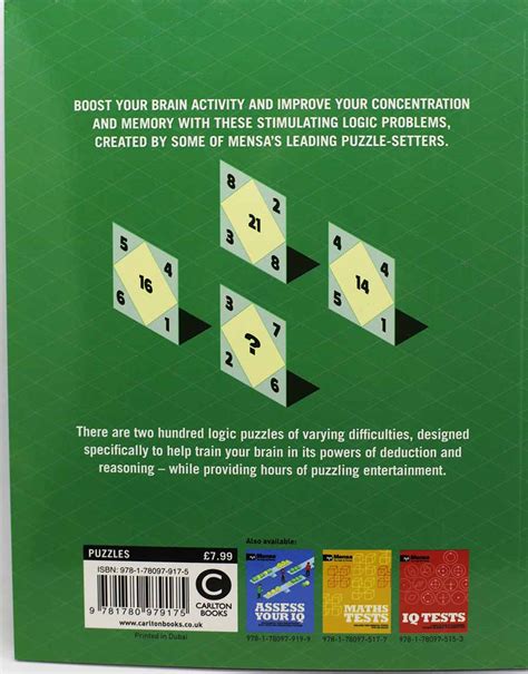 We did not find results for: Mensa: Logic Challenges