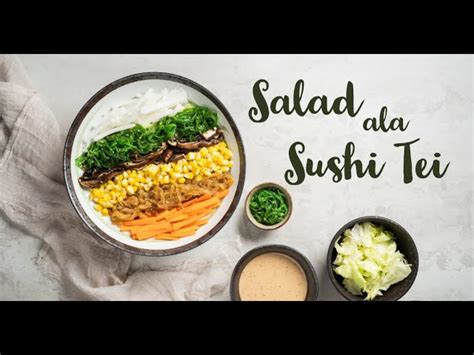salad sayur sushi tei stephanie smith