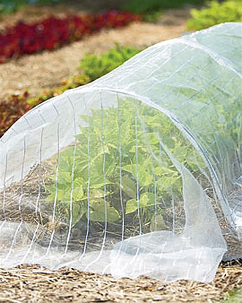 Insect Netting With Hoops Buy From Gardeners Supply